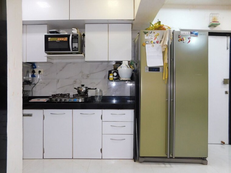Kitchen, olympia-tower 2 Bedroom 655 Sq.Ft. Apartment In Jacob Circle Mumbai 10606643