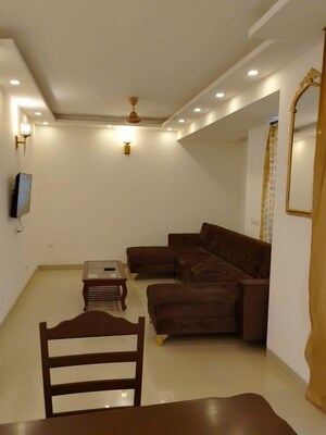 Living Room in 4 BHK Penthouse at Emaar Gurgaon Greens, Sector 102 – for Rent