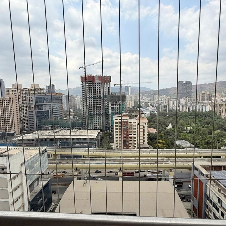 Balcony, ashar-sapphire 2 Bedroom 660 Sq.Ft. Apartment In Kapur Bawdi Thane 10606661