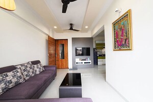 Living Room in 2 BHK Apartment at Narol – for Sale