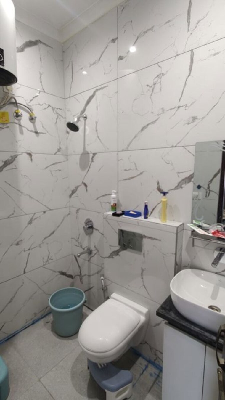 Bathroom, ambala highway 1 Bedroom 700 Sq.Ft. Builder Floor In Ambala Highway Zirakpur 10606685