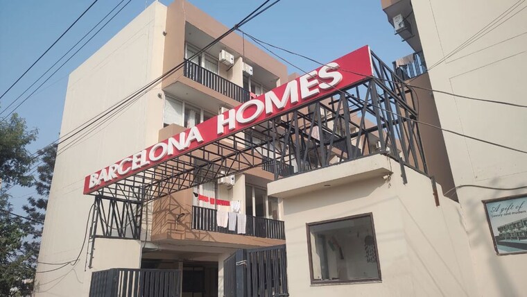 Exterior View, ambala highway 1 Bedroom 700 Sq.Ft. Builder Floor In Ambala Highway Zirakpur 10606685