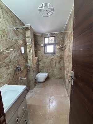 Bathroom in 3 BHK Builder Floor at Ghitorni – for Rent