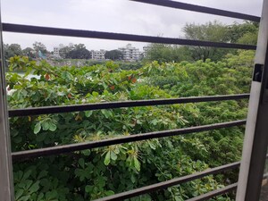 Balcony in 2 BHK Apartment at Kumar Samruddhi Society, Vishrantwadi – for Rent