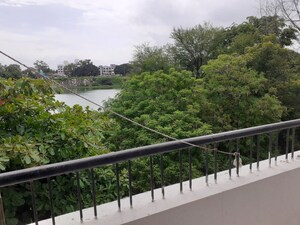 Balcony in 2 BHK Apartment at Kumar Samruddhi Society, Vishrantwadi – for Rent