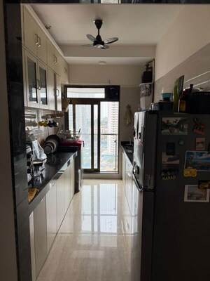 Kitchen in 4 BHK Apartment at DB Woods, Goregaon East – for Sale