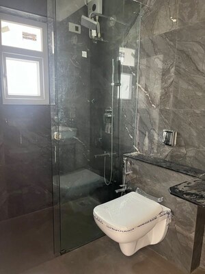 Bathroom in 4 BHK Apartment at DB Woods, Goregaon East – for Sale