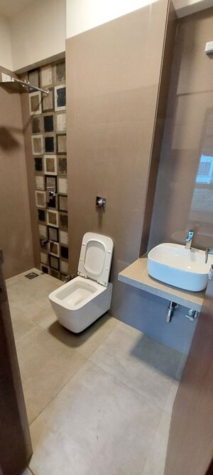 Bathroom in 2 BHK Apartment at Group Satellite Elegance, Goregaon East – for Sale