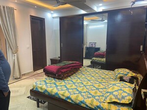 Bedroom in 4 BHK Builder Floor at Chattarpur – for Rent