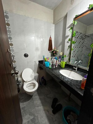 Bathroom in 2 BHK Apartment at Vedant Kingston Aura, Handewadi – for Rent