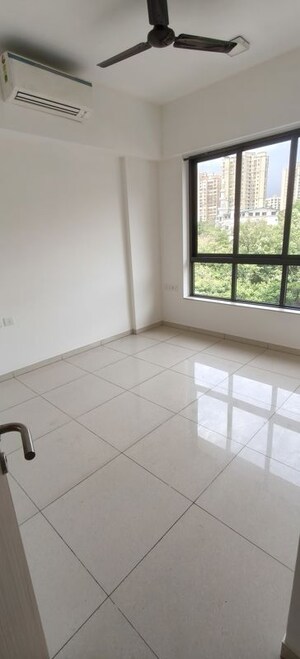 Balcony in 3 BHK Apartment at Shapoorji Pallonji Vicinia, Powai – for Rent
