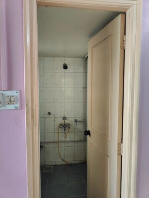 Bathroom in 3 BHK Apartment at Sadashiv Peth – for Rent