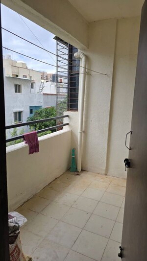 Balcony in 2 BHK Apartment at Wadgaon Sheri – for Rent