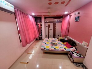 Bedroom in 3 BHK Apartment at Om Sai Residency Dombivali, Dombivli East – for Rent