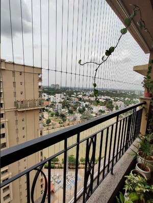 Balcony in 3 BHK Apartment at Sobha City Casa Paradiso, Nagareshwara – for Rent