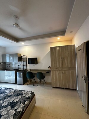 Kitchen in 1 RK Builder Floor at Sector 45 – for Rent