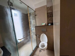 Bathroom in 1 BHK Apartment at Saket – for Rent