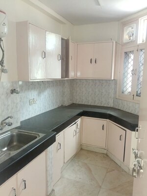 Kitchen in 3 BHK Apartment at Shree Ganesh Apartments CGHS, Sector 45 – for Rent
