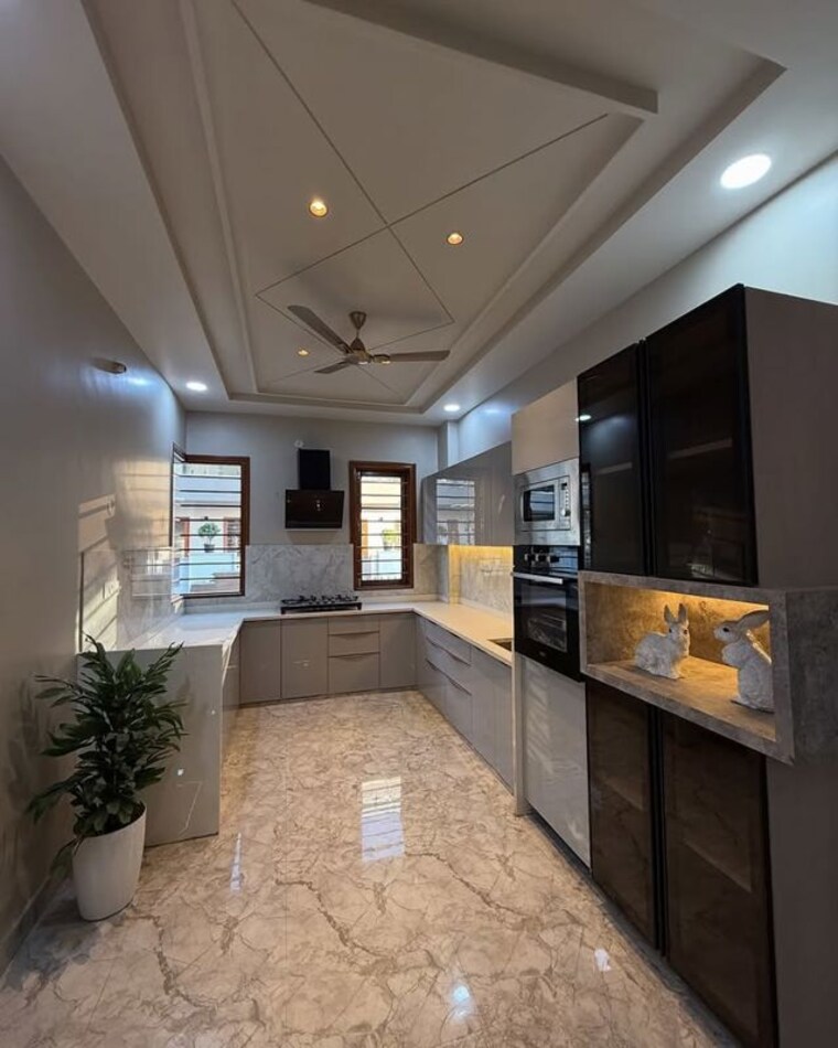 Kitchen, mundur 3 Bedroom 1300 Sq.Ft. Villa In Mundur Palakkad 10606785