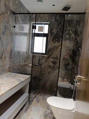 Bathroom in 4 BHK Builder Floor at New Friends Colony – for Sale