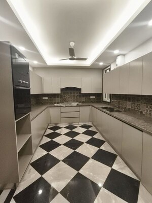 Kitchen in 4 BHK Builder Floor at Greater Kailash ii – for Sale