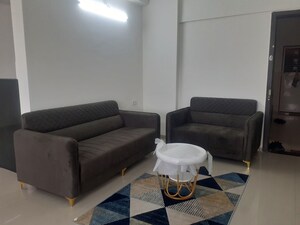 Living Room in 2 BHK Apartment at La Gloriosa Apartment, Kalyani Nagar – for Rent