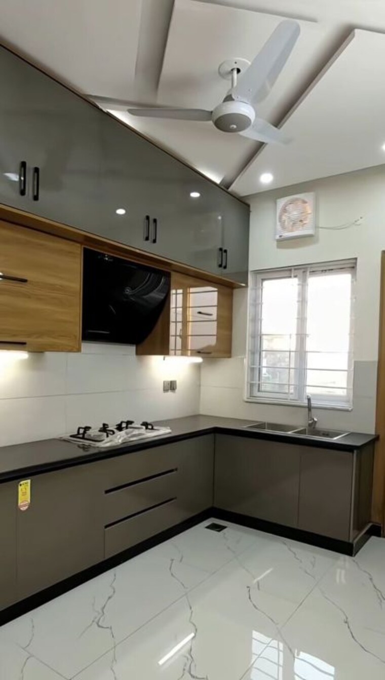 Kitchen, akathethara  1300 Sq.Ft. Villa In Akathethara Palakkad 10606849