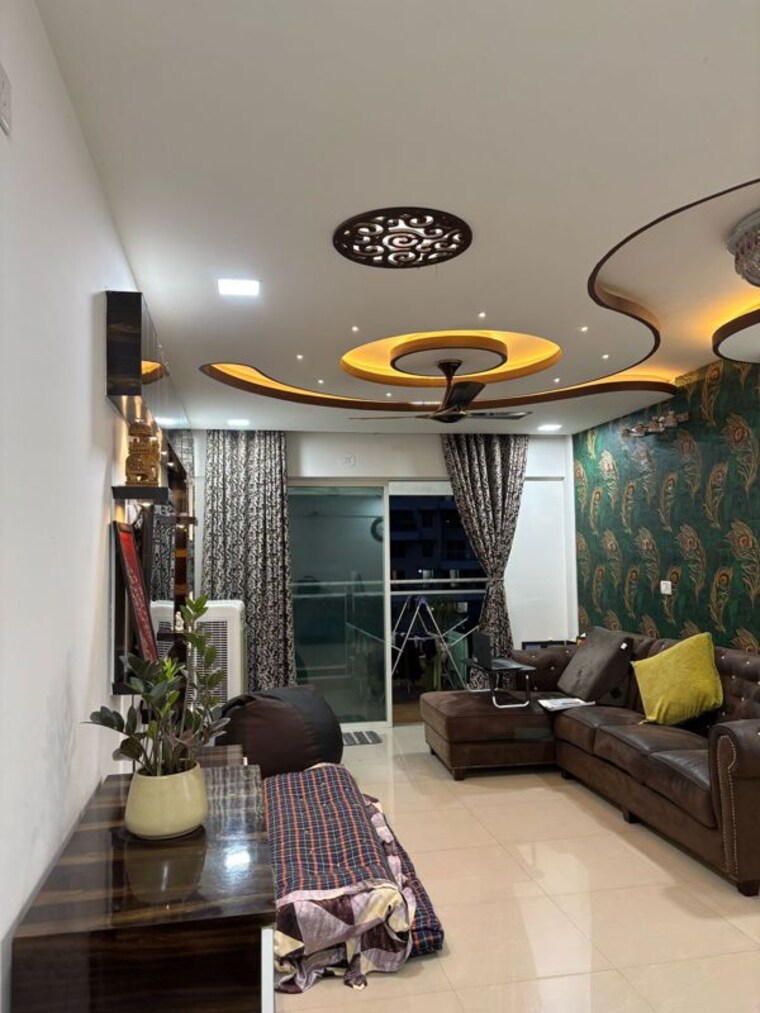 Living Room, karia-konark-orchid 2 Bedroom 1100 Sq.Ft. Apartment In Wagholi Pune 10606852