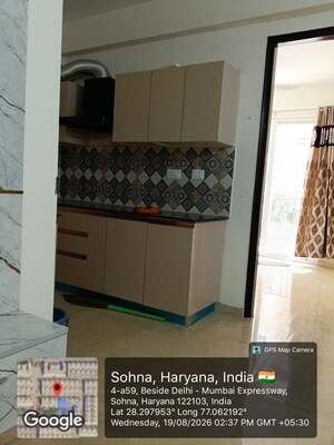 Kitchen in 3 BHK Builder Floor at Signature Global Park 4 and 5, Sohna Sector 36 – for Rent