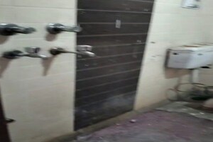 Staircase in 2 BHK Independent House at Krishna Colony – for Sale