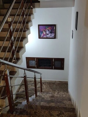 Staircase in 4 BHK Independent House at Hbr Layout – for Rent