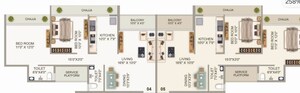 Floor Plan in  Shop at Balaji Delta Central, Kharghar – for Sale