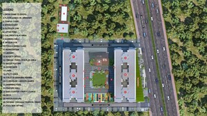 Master Plan in 4 BHK Apartment at Mantra Meraki, Akurdi – for Sale