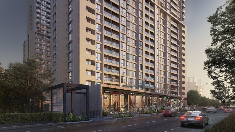 Exterior View, mantra-meraki 4 Bedroom 1619 Sq.Ft. Apartment In Akurdi Pune 10596901