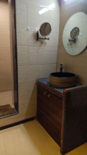 Bathroom in 3 BHK Apartment at Samartha Meghdoot Apartment, Andheri West – for Rent