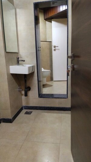 Bathroom in 3 BHK Apartment at Samartha Meghdoot Apartment, Andheri West – for Rent