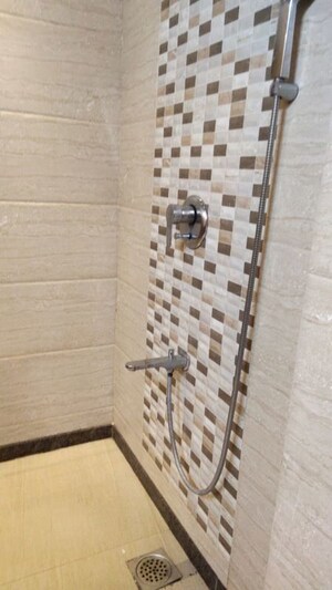 Bathroom in 3 BHK Apartment at Samartha Meghdoot Apartment, Andheri West – for Rent