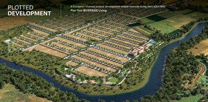 Plot Area in  Plot at Godrej Rivershore Estate, Sumthana – for Sale