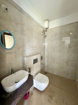 Bathroom in 2 BHK Apartment at Raymond Ten X Habitat, Pokhran Road No Two – for Rent
