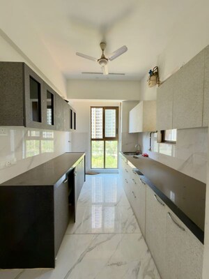 Kitchen in 2 BHK Apartment at Raymond Ten X Habitat, Pokhran Road No Two – for Rent