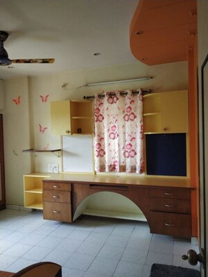 Living Room in 3 BHK Apartment at Amit Ved Vihar, Kothrud – for Rent