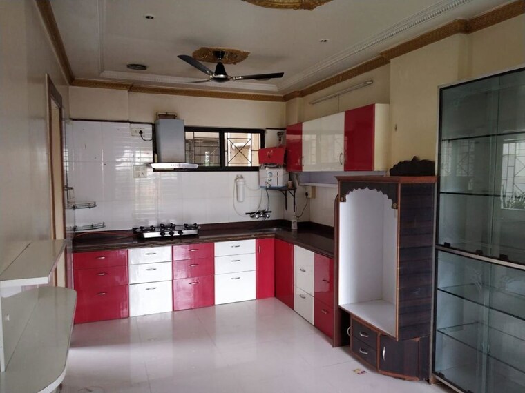Kitchen, amit-ved-vihar 3 Bedroom 1100 Sq.Ft. Apartment In Kothrud Pune 10606959