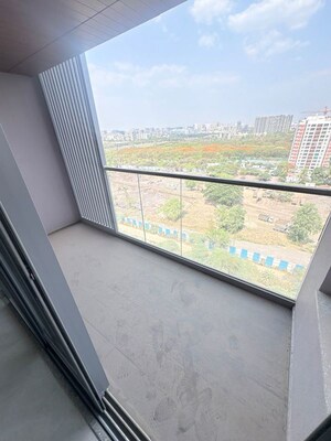 Balcony in 2 BHK Apartment at Magarpatta City Roystonea, Hadapsar – for Rent