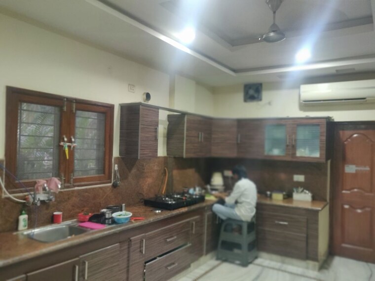 Kitchen, signature-sereno 4 Bedroom 3800 Sq.Ft. Builder Floor In Attapur Hyderabad 10606945