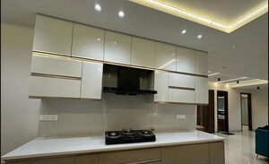 Kitchen in 3 BHK Apartment at Maya Green Lotus Utsav, International Airport Road – for Rent
