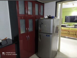 Kitchen in 2 BHK Apartment at G K Roseland Residency, Pimple Saudagar – for Rent