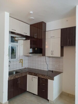 Kitchen in 1 BHK Builder Floor at Gulmohar Estate, Pi Greater Noida – for Rent