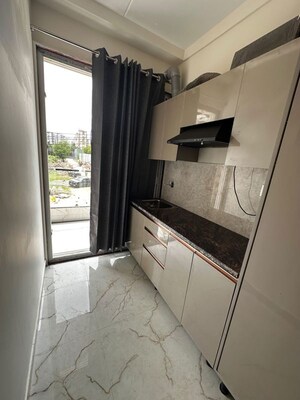 Kitchen in Studio Builder Floor at Sector 52 – for Rent