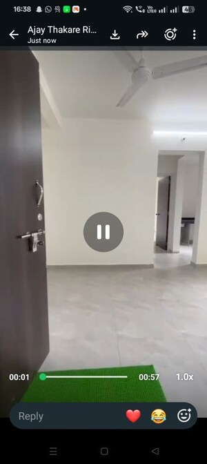 Living Room in 2 BHK Apartment at Oscar Om Maitri, Dombivli East – for Sale