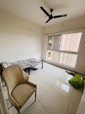 Living Room in 3 BHK Apartment at Godrej Green Vistas, Mahalunge – for Rent